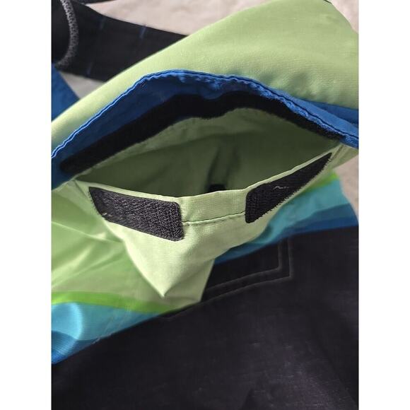 Rip Curl Men's Swim Green Blue Board Shorts Size 32 Pool Travel Vacation - Picture 8 of 10